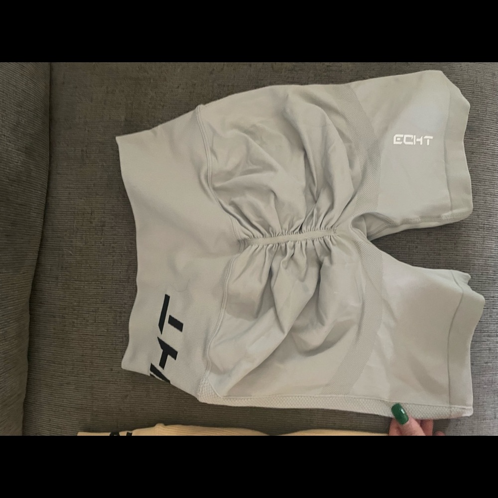 ECTH CRUNCH SHORTS. SIZE M. BRAND NEW. NEVER WARN $35 EACH